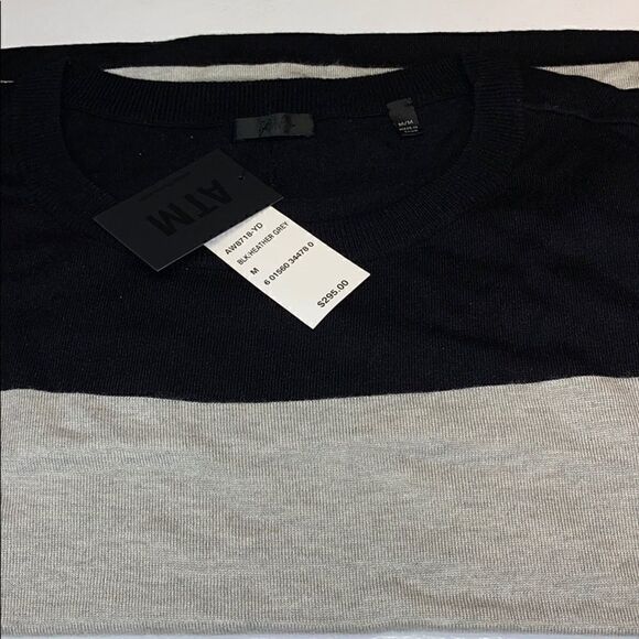 Atm Anthony Thomas Melillo stripe sweater dress size medium - Picture 8 of 9